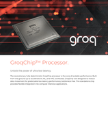 Product Spec Sheet - GroqChip™ Processor